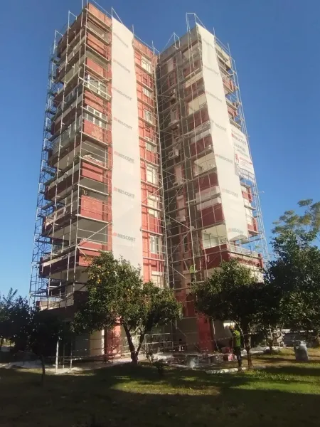 Dış cephe mantolama uygulaması